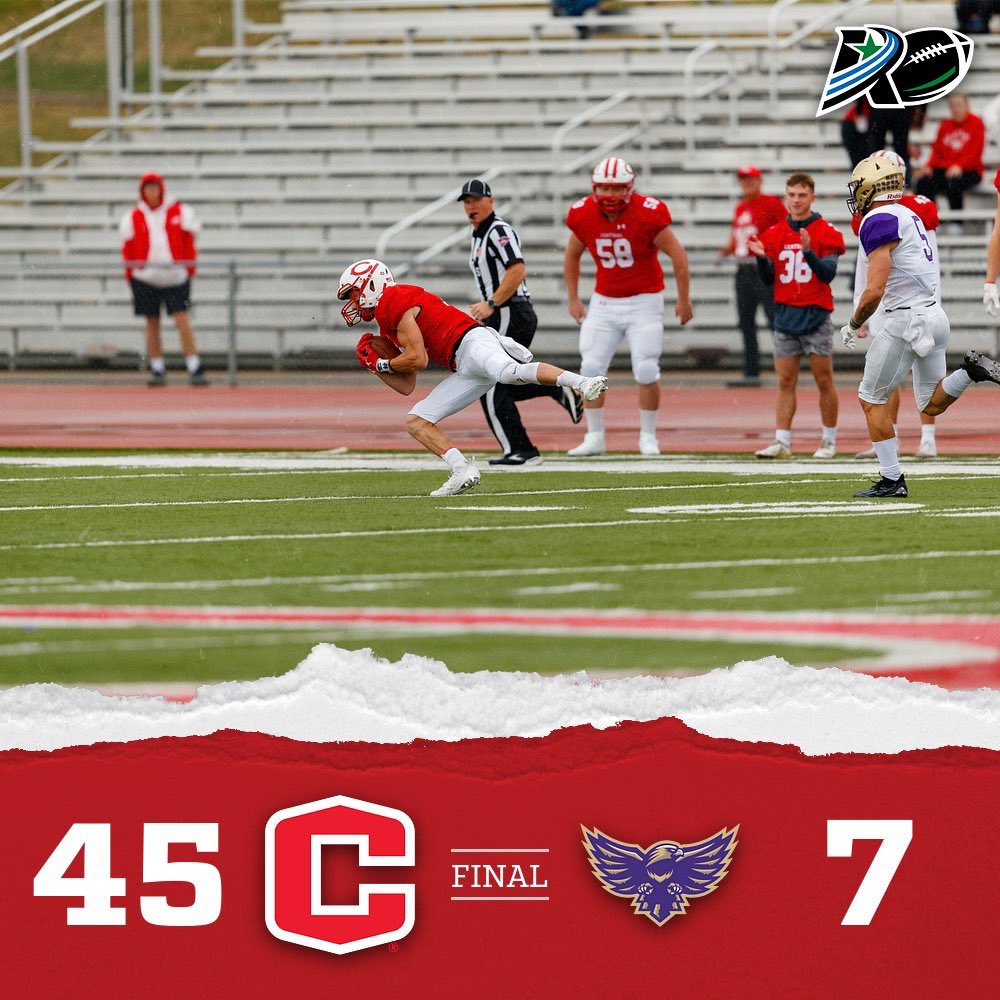Final in Pella!🔴⚪️

Central sends off their seniors with a dominant win!! The Dutch go into the bye week at 7-2. They will face Nebraska Wesleyan on November 16th.

#d3fb #GoDutch