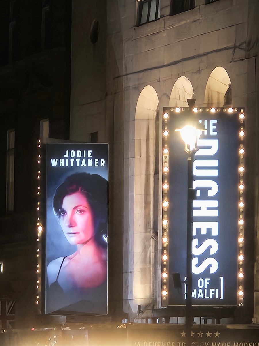 I saw the brilliant The Duchess at <a href="/TrafTheatre/">Trafalgar Theatre</a> on Thursday. Was a really great show with a fantastic central performance from Jodie Whittaker. Joel Fry was also a standout in this fab cast. Definitely worth a watch if you can see it before it ends!