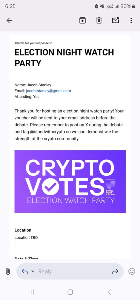 jakelovespanic's tweet photo. @standwithcrypto is hooking up pizza for the election! Who is coming over? https://t.co/6eOo54pRnv
