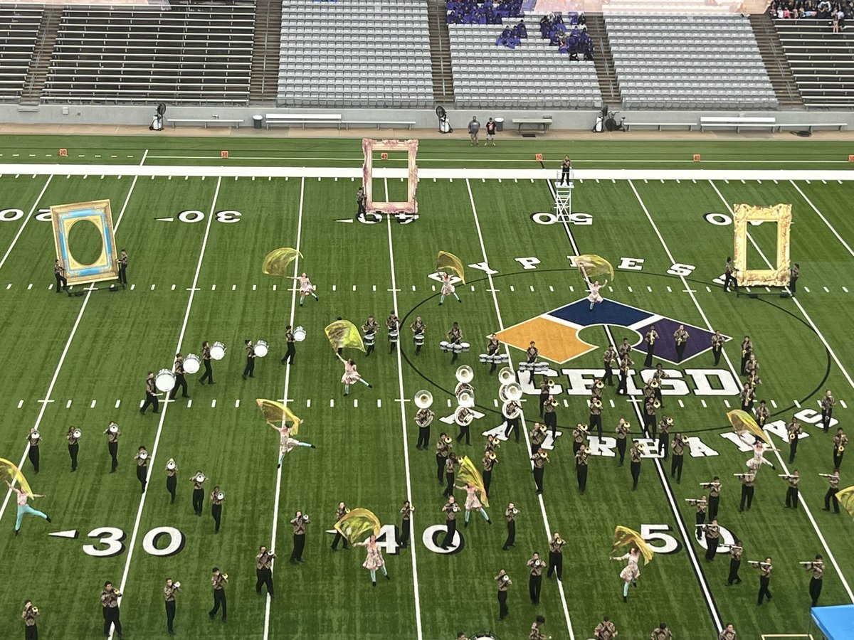 Nice job Langham Creek! #cfisd you looked and sounded great!