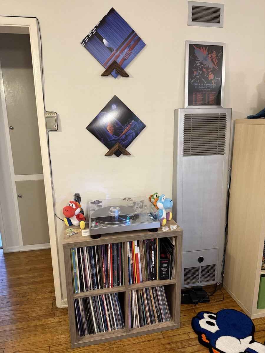 @izzylizard.bsky.social (@izzylizard) on Twitter photo Two more fresh signed <a href="/TWRPband/">TWRP just announced a new album!</a> records for the collection! The album art looks so good on my display shelves! Two more fresh signed <a href="/TWRPband/">TWRP just announced a new album!</a> records for the collection! The album art looks so good on my display shelves!