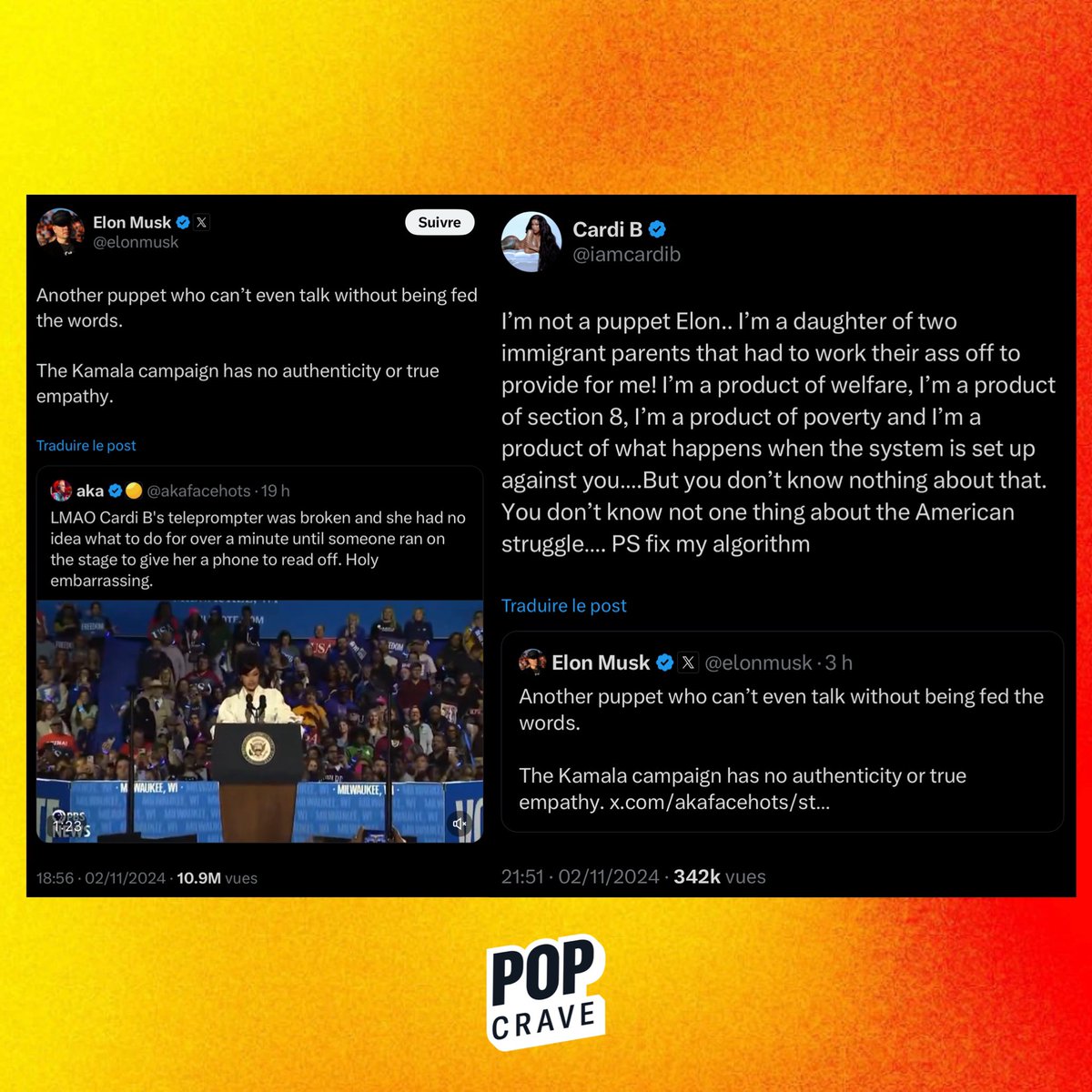 Pop Crave tweet media