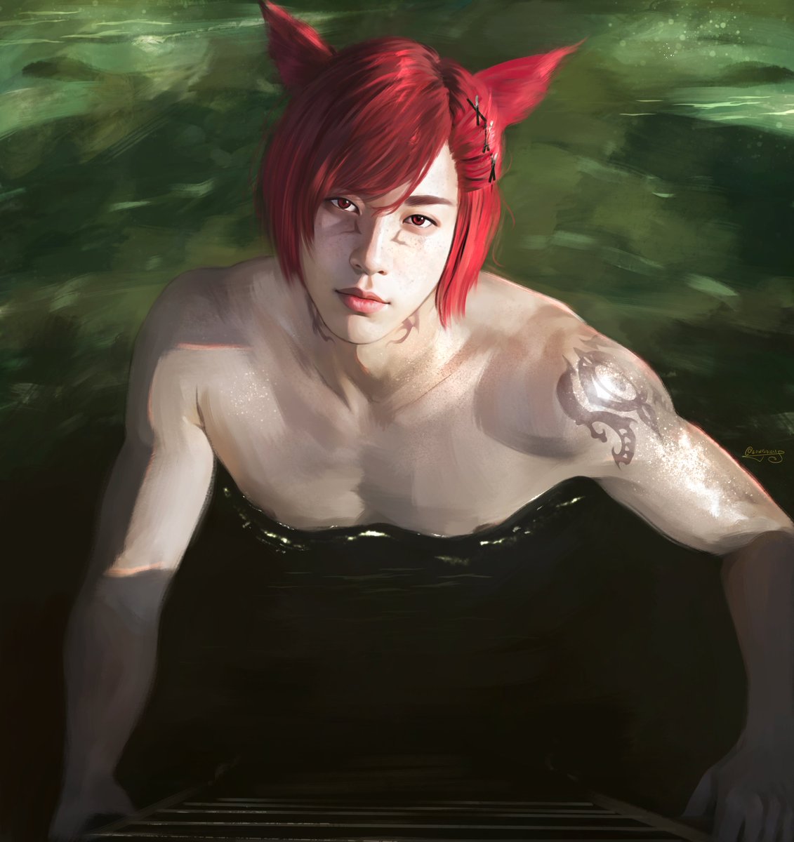 SUWISUWII's tweet image. g'raha enjoyers stay winning I see