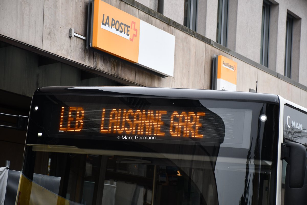 Girouette : LEB Lausanne - Chauderon - Girouette : 78 Sans Voyageur - Girouette : LEB Lausanne Gare.
#TeamNAW700 <a href="/tl_archives/">Archives des Transports Publics Suisse</a> 

© Marc Germann