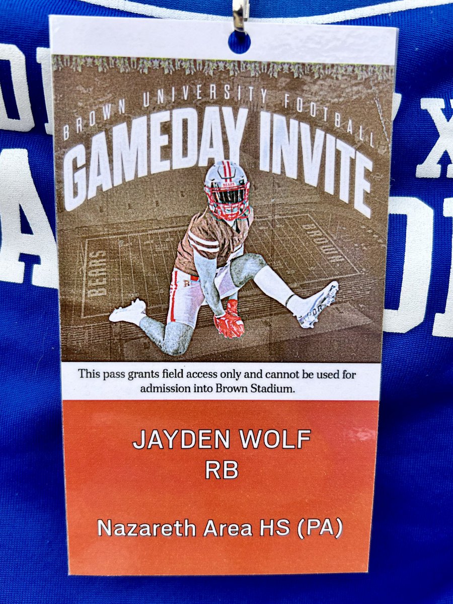 I really enjoyed my time today at <a href="/BrownU_Football/">Brown Bears Football</a>. Thank you <a href="/BrownHCPerry/">James Perry '00</a> <a href="/CoachPDeCapito/">Phil DeCapito</a> <a href="/CoachW_Edwards/">Willie Edwards</a> for having me. I look forward to being on campus again.