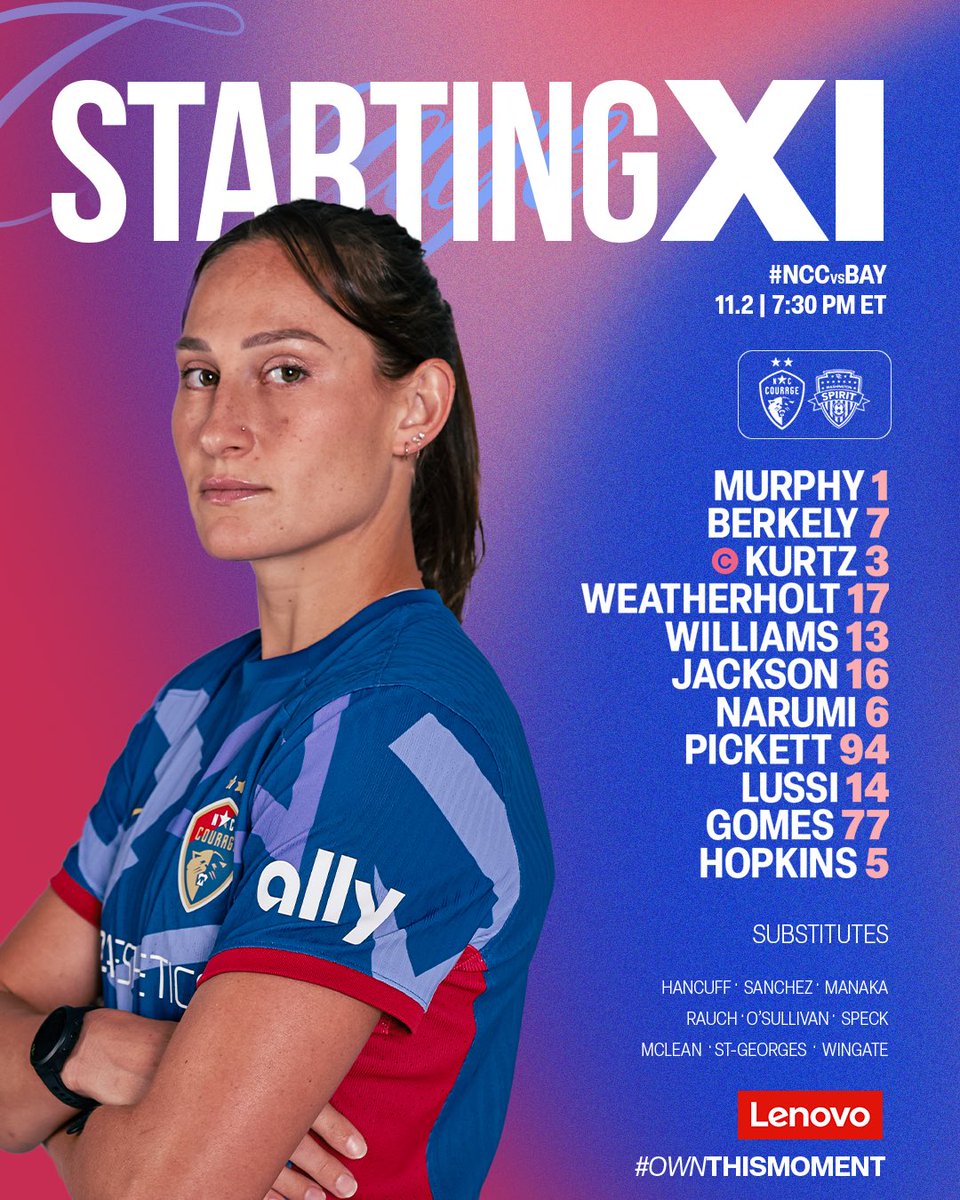 Last XI of the regular season.

#ForTheLove | #OwnThisMoment