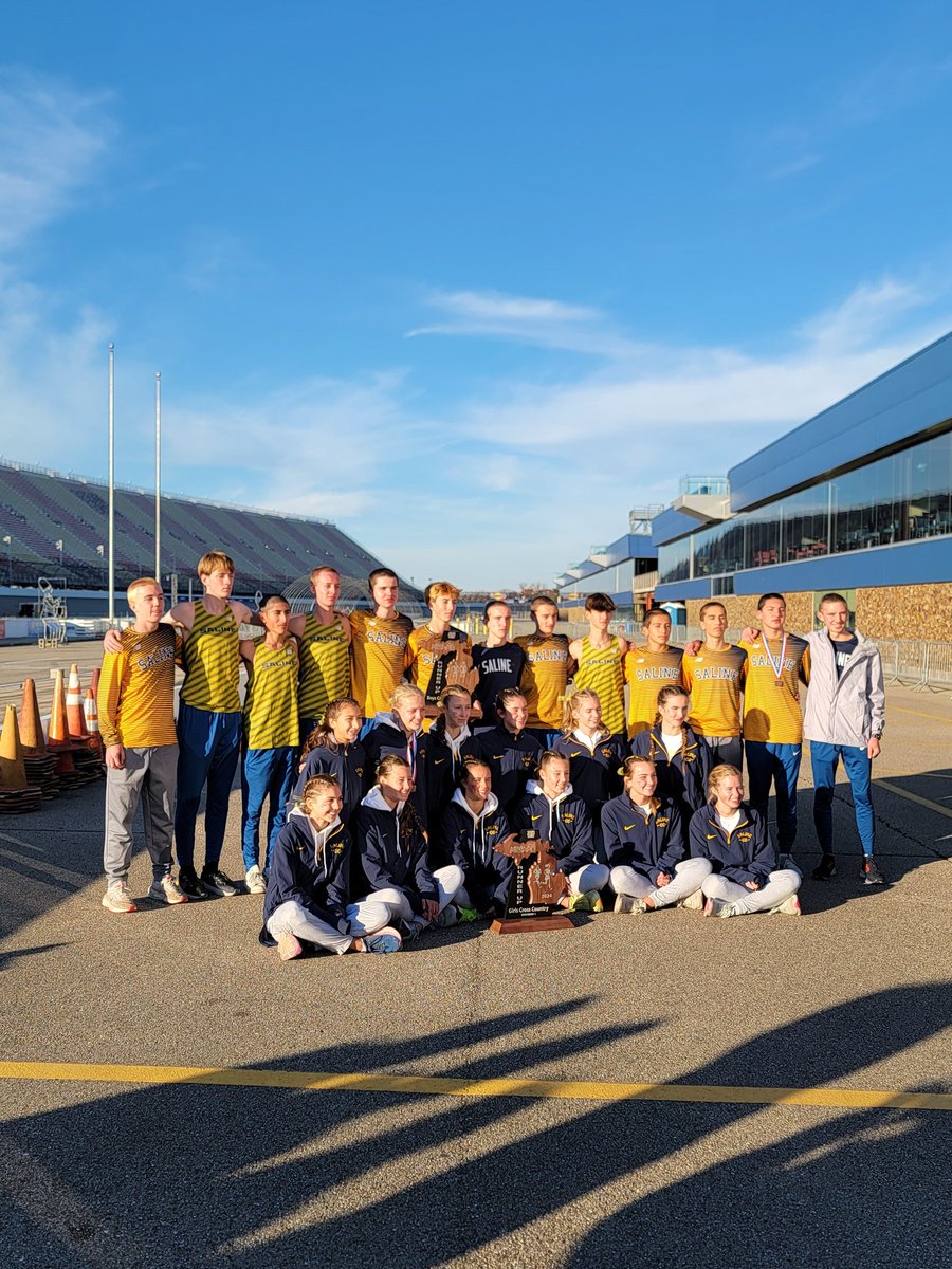 Saline Athletics (@salineathletics) on Twitter photo XC Program history! BOTH boys and girls placed at the State Cross Country Championship today. BOTH are State Runner-Up! <a href="/SalineGirlsXC/">Saline Girls XC&Track</a> @XCSaline XC Program history! BOTH boys and girls placed at the State Cross Country Championship today. BOTH are State Runner-Up! <a href="/SalineGirlsXC/">Saline Girls XC&Track</a> @XCSaline