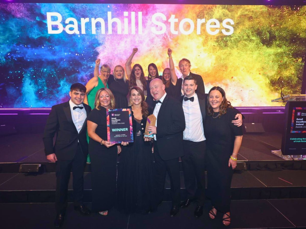 Winner Announcement: Foodstore of the Year 🏆

We are delighted to announce that Barnhill Stores has been awarded the title of Foodstore of the Year at the AIB Merchant Services REI Awards 2024!

Sponsored by TapCreative.

#REIAwards2024 #PoweredbyAIBMS