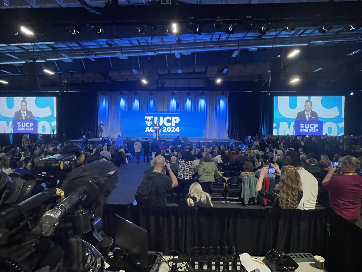 BREAKING: UCP members vote 91.5% in favour of Danielle Smith’s leadership.