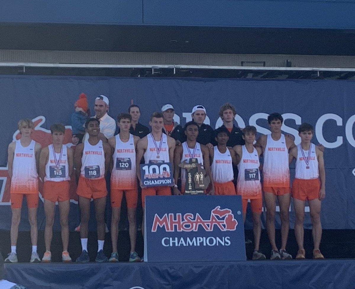 RunNorthville's tweet photo. 2024 Michigan D1 state champions. “When you lose, talk little. When you win, talk less.” - @TomBrady #RunningDownADream #RunningWithTheMustangs #Team66 #NothingRunsLikeAMustang #DontBiteTheBait 🎣 https://t.co/wBcU1lk6we