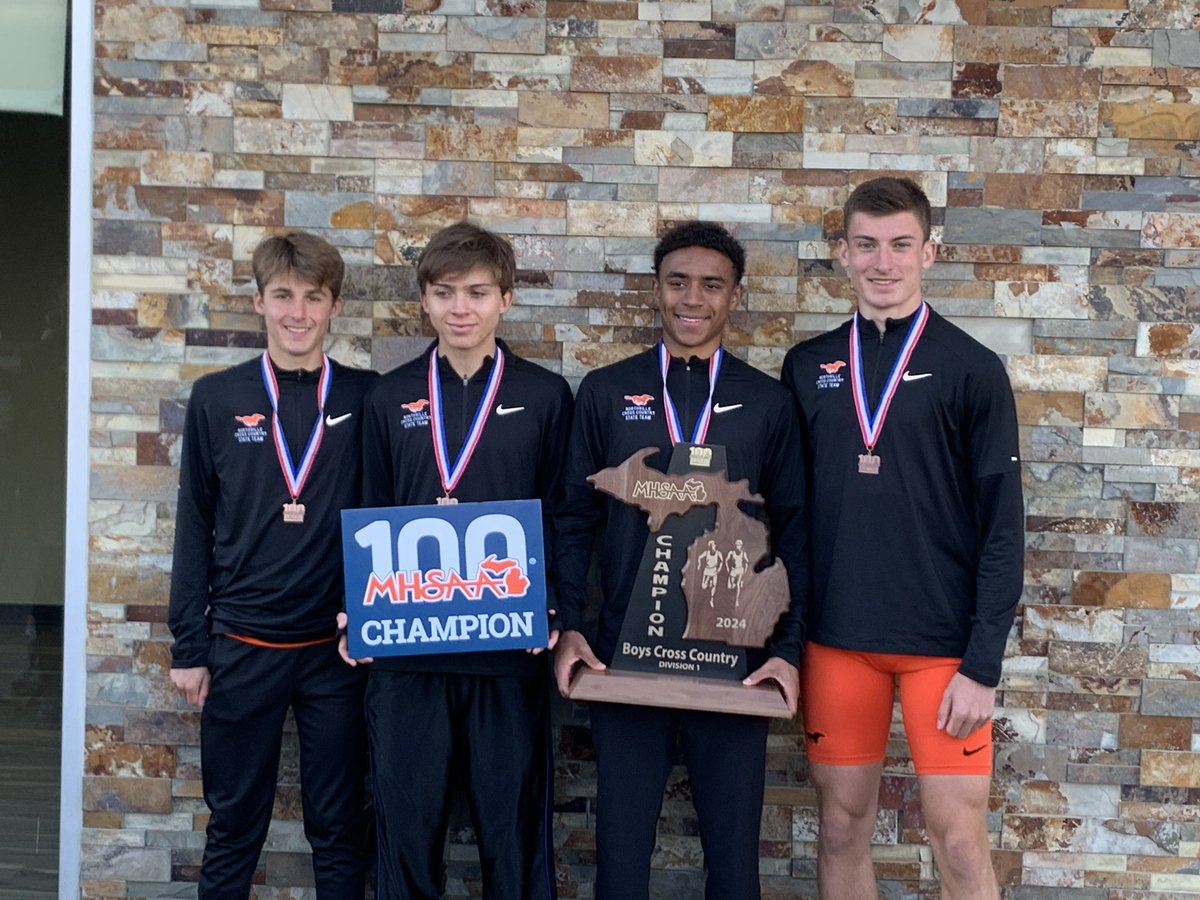 RunNorthville's tweet photo. 2024 Michigan D1 state champions. “When you lose, talk little. When you win, talk less.” - @TomBrady #RunningDownADream #RunningWithTheMustangs #Team66 #NothingRunsLikeAMustang #DontBiteTheBait 🎣 https://t.co/wBcU1lk6we