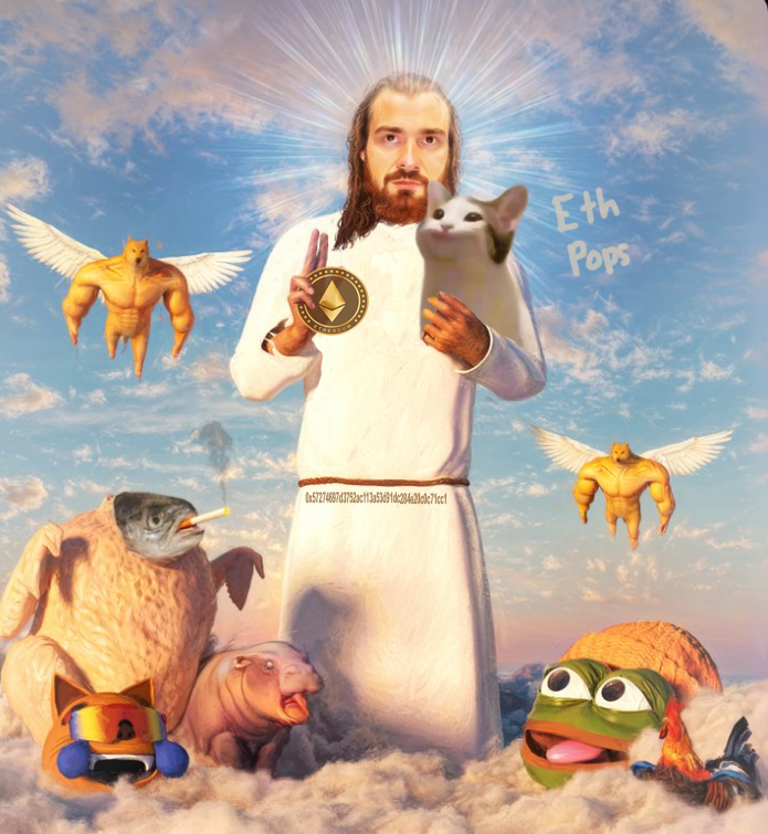 POPCAT_ETHEREUM's tweet photo. @IcedKnife @POPCAT_ETHEREUM repricing imminent

Believe in something https://t.co/5o8EvouYuA