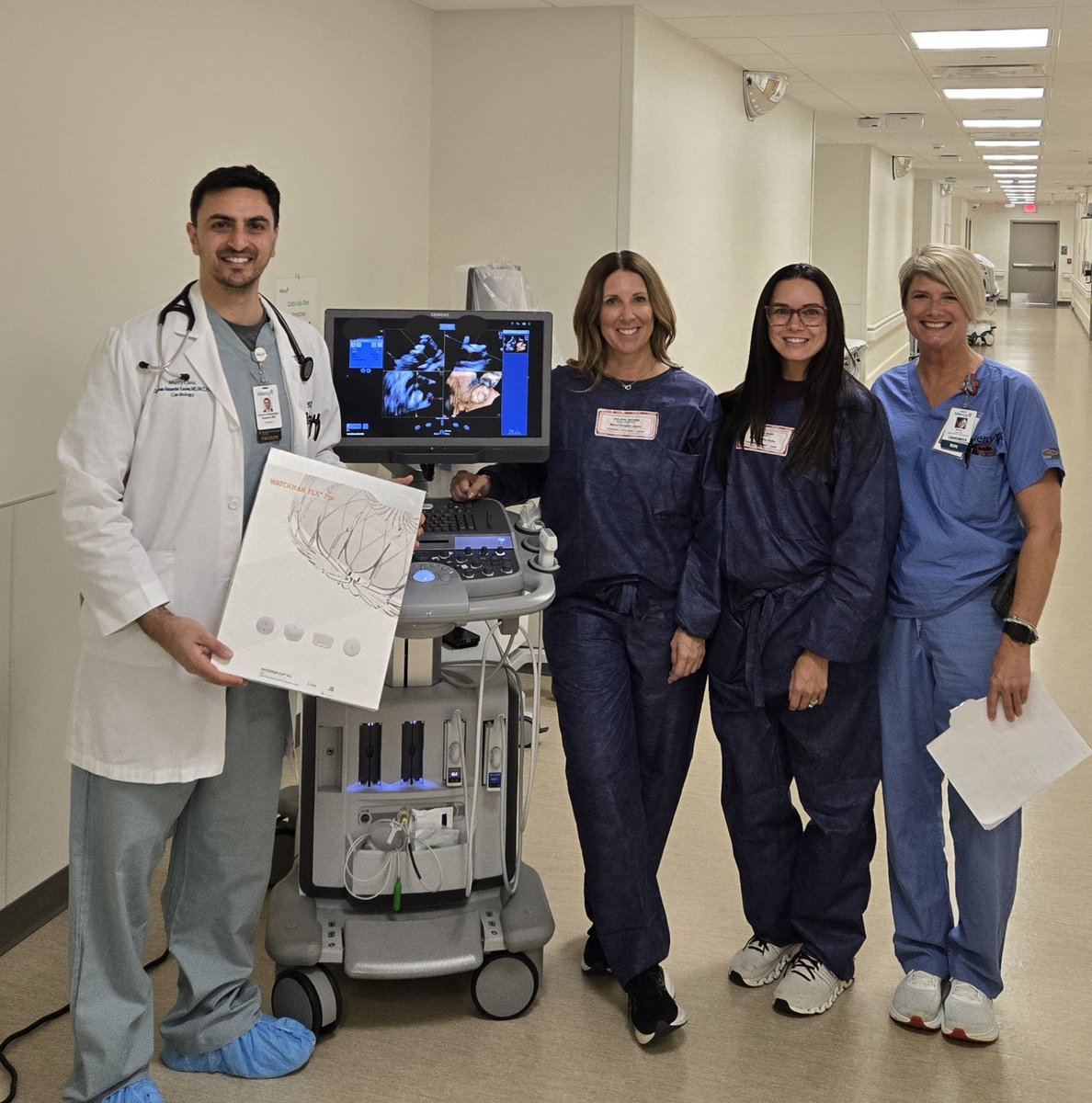 Adnan Alexander Kassier, MD. FACC. FSCAI (@akassier) on Twitter photo Another successful day <a href="/FollowMercy/">Mercy</a> performing 6 #LAAC #watchman <a href="/BSCCardiology/">BostonSci Cardiology</a> guided with #4D_ICE <a href="/SiemensHealth/">Siemens Healthineers</a> Another successful day <a href="/FollowMercy/">Mercy</a> performing 6 #LAAC #watchman <a href="/BSCCardiology/">BostonSci Cardiology</a> guided with #4D_ICE <a href="/SiemensHealth/">Siemens Healthineers</a>