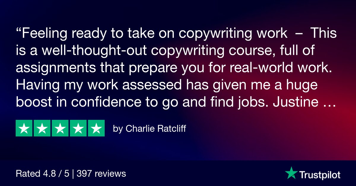 CollegeMediaPub's tweet photo. You can read lots more glowing #copywriting #reviews from our satisfied learners, here: https://t.co/Nz7ZgP1m8N #testimonials #reviews #5starfromhome #CMP_Reviews #weoffermore #ourreviews #copythatsells #copywritingreviews #5star ⭐⭐⭐⭐⭐ 🥇 ✔️ #5star #TP  #Rated . https://t.co/NRB2nWXmmg