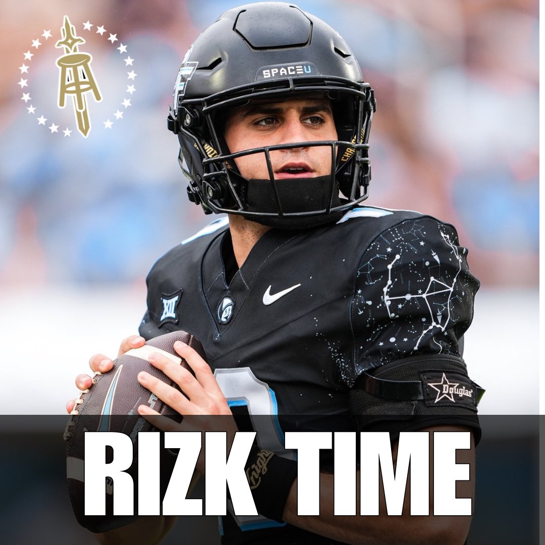 Barstool UCF (@ucfstool) on Twitter photo Dylan Rizk in his starting debut tonight:
-20/25
-294 passing yards
-3 TD’s
-55 yards rushing
-A completed Hail Mary
<a href="/dylanrizk11/">DYLAN RIZK</a> is the UCF QB of the future ⚔️ Dylan Rizk in his starting debut tonight:
-20/25
-294 passing yards
-3 TD’s
-55 yards rushing
-A completed Hail Mary
<a href="/dylanrizk11/">DYLAN RIZK</a> is the UCF QB of the future ⚔️
