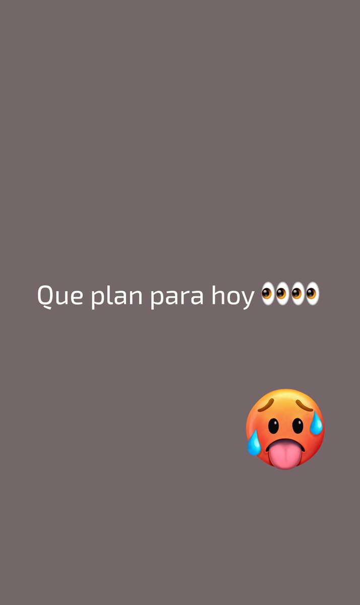 Saquen plan 😬
