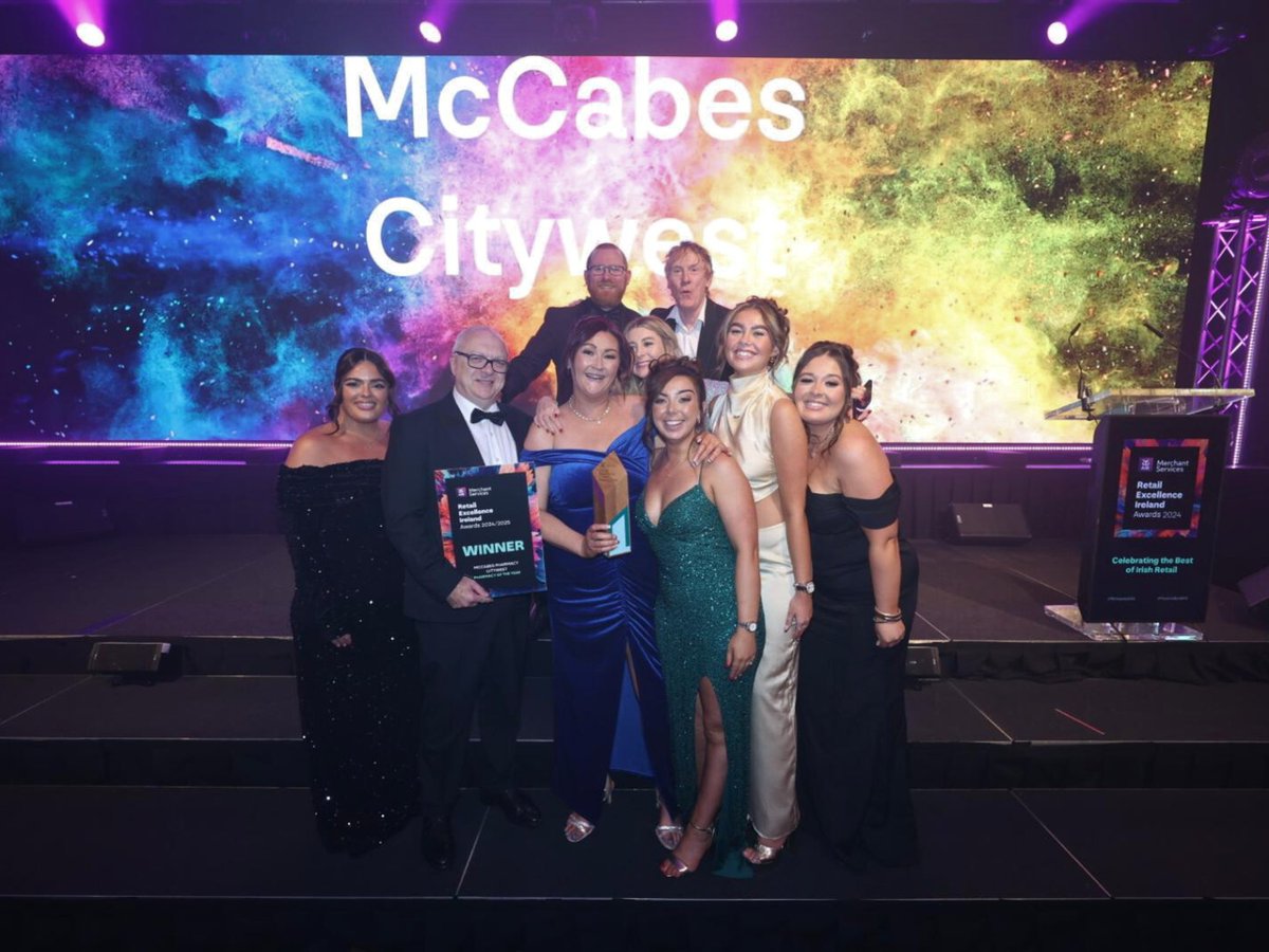🏆 WINNER ANNOUNCEMENT - McCabes Pharmacy Citywest Claims Pharmacy of the Year at #REIAwards2024!

We are thrilled to announce that McCabes Pharmacy, Citywest, has been awarded the prestigious Pharmacy of the Year.

#PoweredbyAIBMS