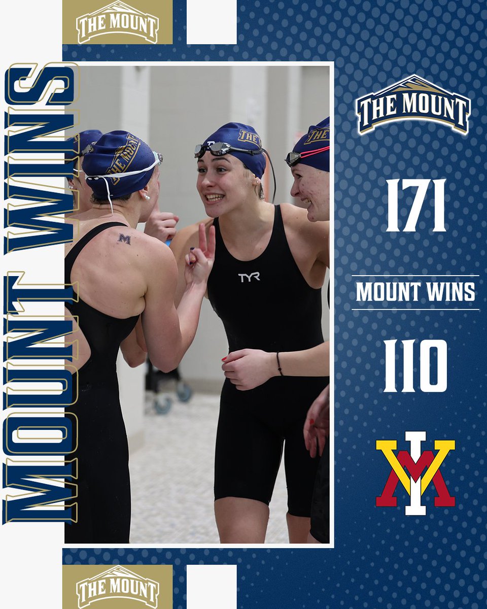 Twenty in a row!!! 

Women's Swimming and Diving continue you their win streak against the Keydets as their 171-110 win elevates them to a perfect 20-0 record against VMI since 2008.  

#GoMount