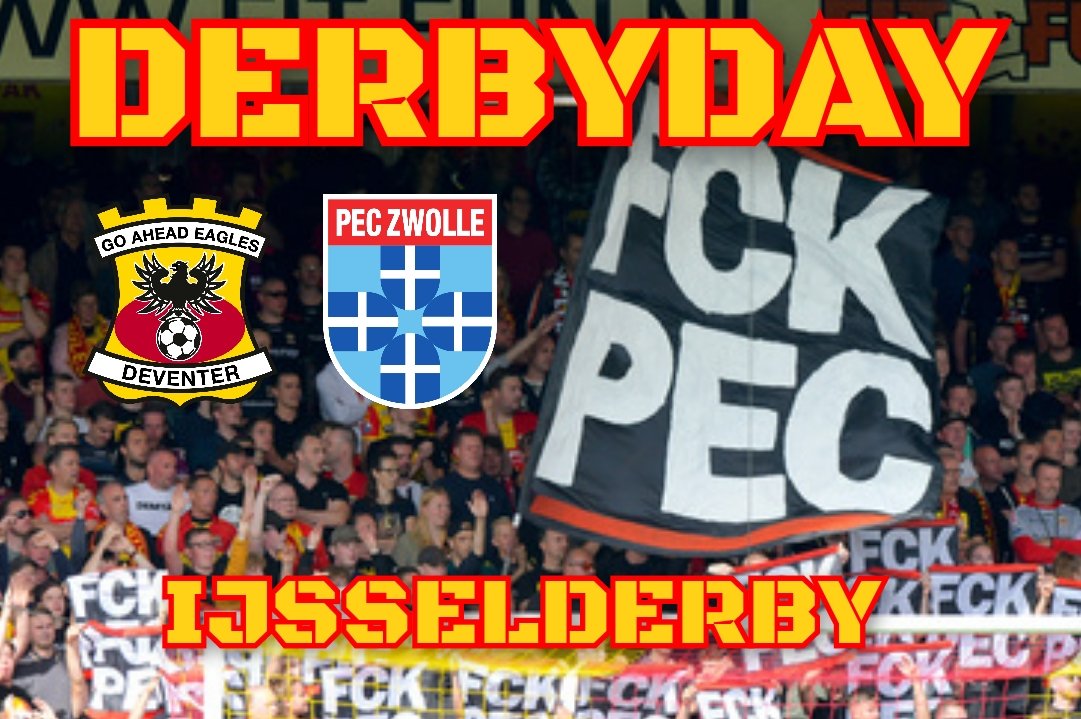 GAE_TillIDie's tweet photo. #derbyday #matchday #fckpec Meer beschrijving is er niet nodig voor de #IJsselderby #gaepec. Vandaag moet het gebeuren, niks geen motivatie movies gewoon voeten laten spreken. Drie punten is het enige dat telt. #komoptan Eagles ❤️💛❤️💛 @gaeagles https://t.co/Vhb2CUObku