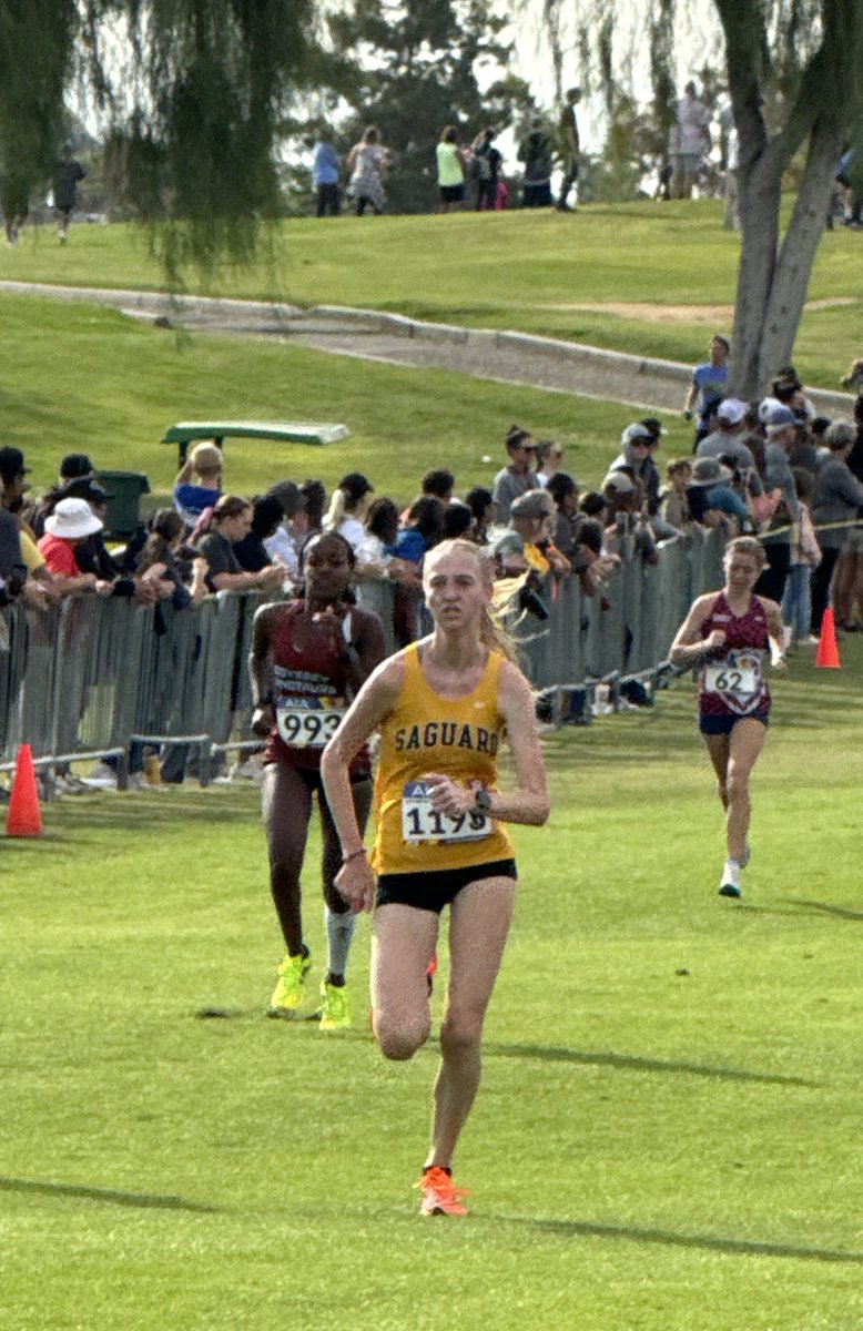Sabercat Nation (@saguaro_hs) on Twitter photo Congrats to our <a href="/SaguaroSUSD/">Saguaro High School</a> Cross Country Teams competing in the AIA State Championships. Our girls finished in 6th place overall & Evangeline Dunckley finished 9th place. #SagU ππΌ Congrats to our <a href="/SaguaroSUSD/">Saguaro High School</a> Cross Country Teams competing in the AIA State Championships. Our girls finished in 6th place overall & Evangeline Dunckley finished 9th place. #SagU ππΌ