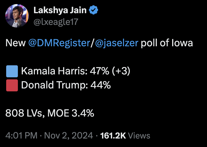 This tweet from the chair of the Iowa GOP aged horribly in under two hours