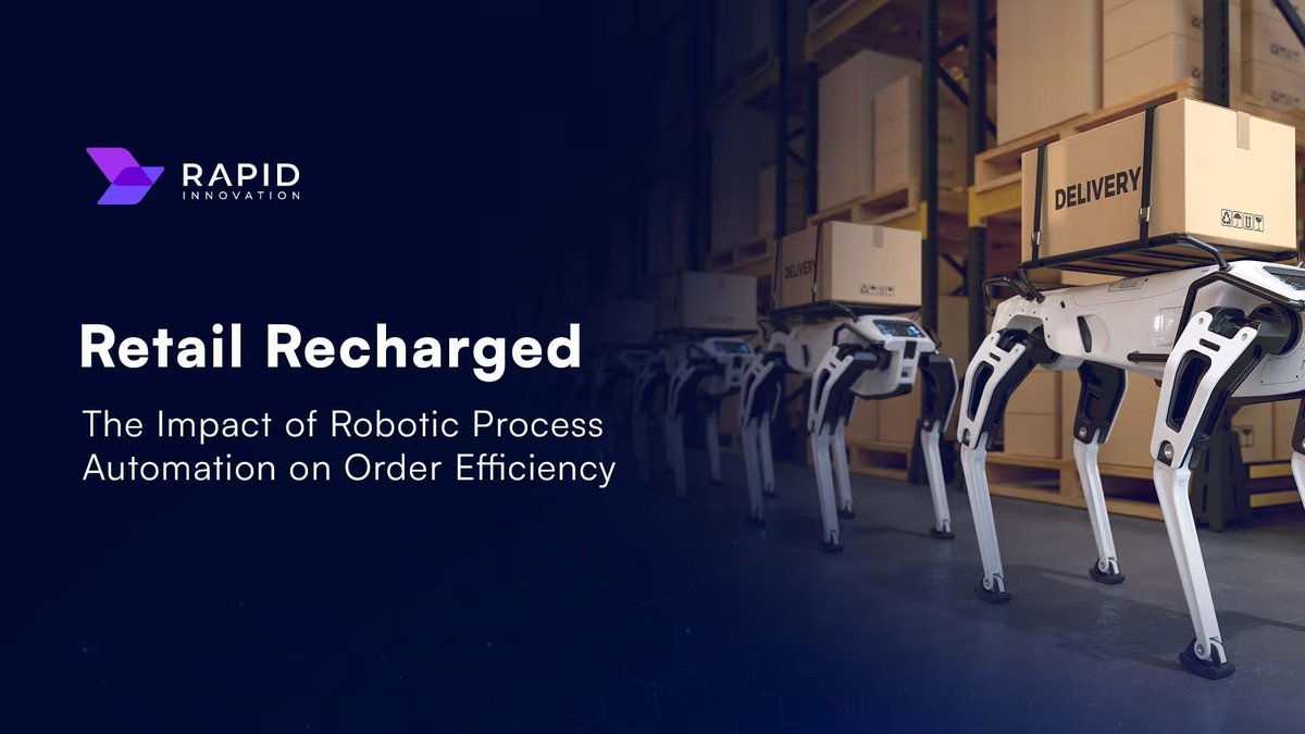 rapidin_ai's tweet image. Why struggle with order processing when RPA can streamline your e-commerce operations and enhance customer satisfaction effortlessly?
𝗥𝗲𝗮𝗱 𝗠𝗼𝗿𝗲 : rapidinnovation.io/post/retails-o…
#RapidInnovation #EcommerceTransformation #RoboticProcessAutomation #OrderProcessing…