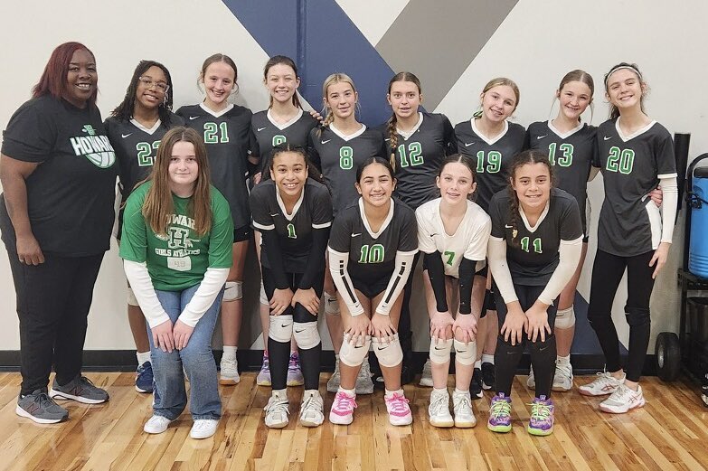 Howard Lady Braves (@hjhladybraves) on Twitter photo Congratulations to the 7A Lady Braves 🏐 team for their showing at the District Tournament today. They brought home 🥉place in the Div. 1 bracket‼️ It’s been fun watching y’all put it all together this season. So proud of everyone❣️
<a href="/waxahachievb/">WAXAHACHIEvolleyball</a> <a href="/hachiesports/">Waxahachie ISD Athletics</a> <a href="/HachieHowardJH/">Howard Junior High</a> Congratulations to the 7A Lady Braves 🏐 team for their showing at the District Tournament today. They brought home 🥉place in the Div. 1 bracket‼️ It’s been fun watching y’all put it all together this season. So proud of everyone❣️
<a href="/waxahachievb/">WAXAHACHIEvolleyball</a> <a href="/hachiesports/">Waxahachie ISD Athletics</a> <a href="/HachieHowardJH/">Howard Junior High</a>