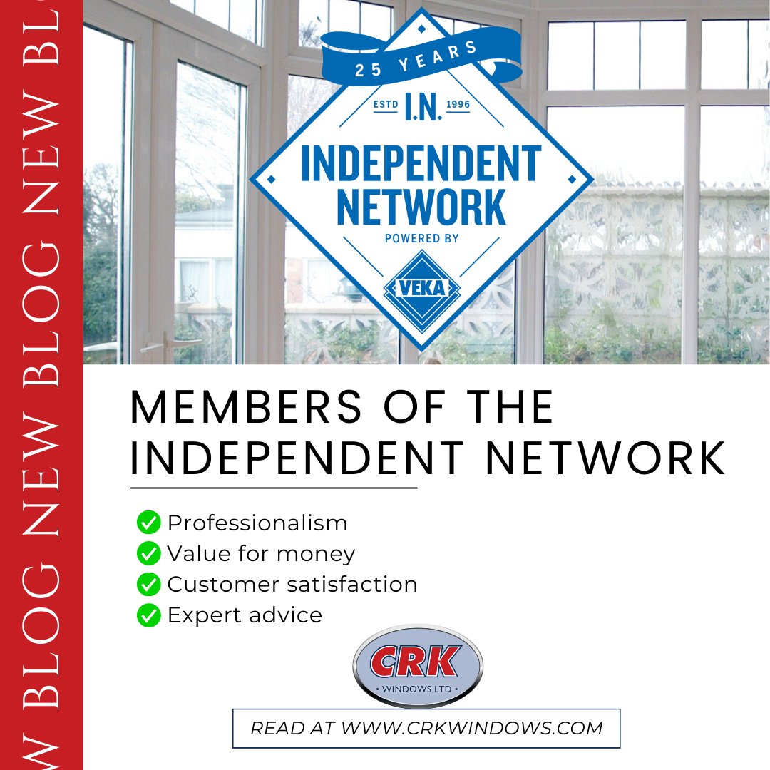 CRKWindows's tweet photo. 🏡  CRK Windows Ltd are proud to be members of the Independent Network, giving customers peace of mind that we will do a quality job.

Read our latest blog at https://t.co/flpG1CIx3e to learn more.
📞 01442 244200
✉️ sales@crkwindows.com

#Trades #IndependentNetwork #VEKA https://t.co/w1M5GtlCPa