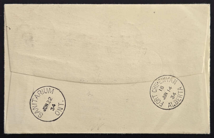 AllNations1949's tweet photo. Realized $60 in today's auction Lot 42 Canada #197, 204 14 Jun 1934 8c pilot-signed FFC (2) #FirstFlightCover #PilotSigned https://t.co/P5qwj8oBPy https://t.co/i8aXSPJOjv