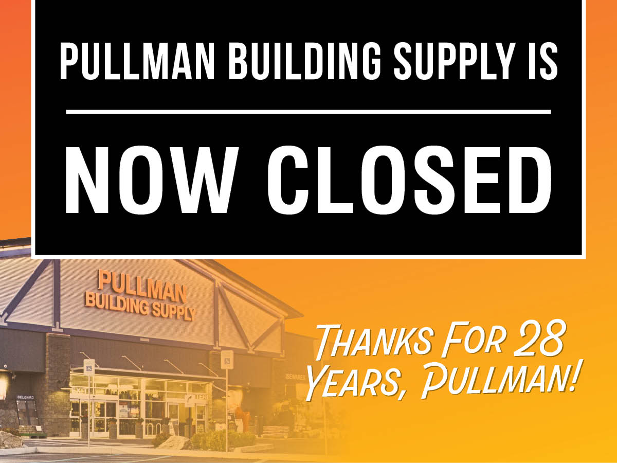 mbspbs's tweet photo. Thank you for 28 great years, Pullman. Pullman Building Supply is permanently closed as of November 2, 2024. Please visit us at our Moscow location, Moscow Building Supply, at 760 N. Main St. Moscow, ID. https://t.co/OOTwYwAx7D