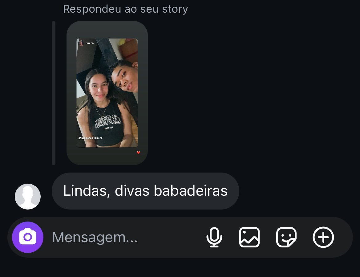 eu e bru sendo divonicas
