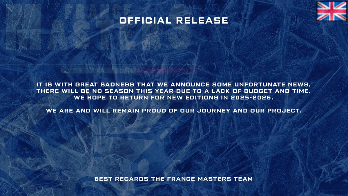 France Masters tweet media