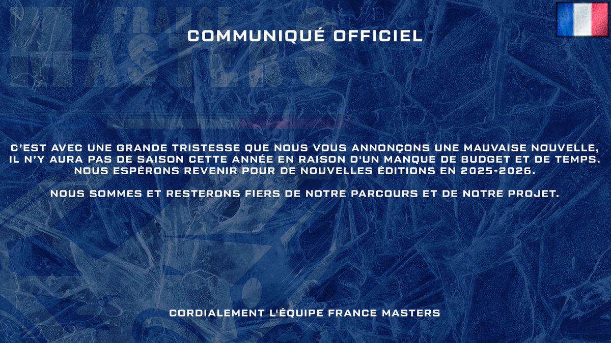 France Masters tweet media