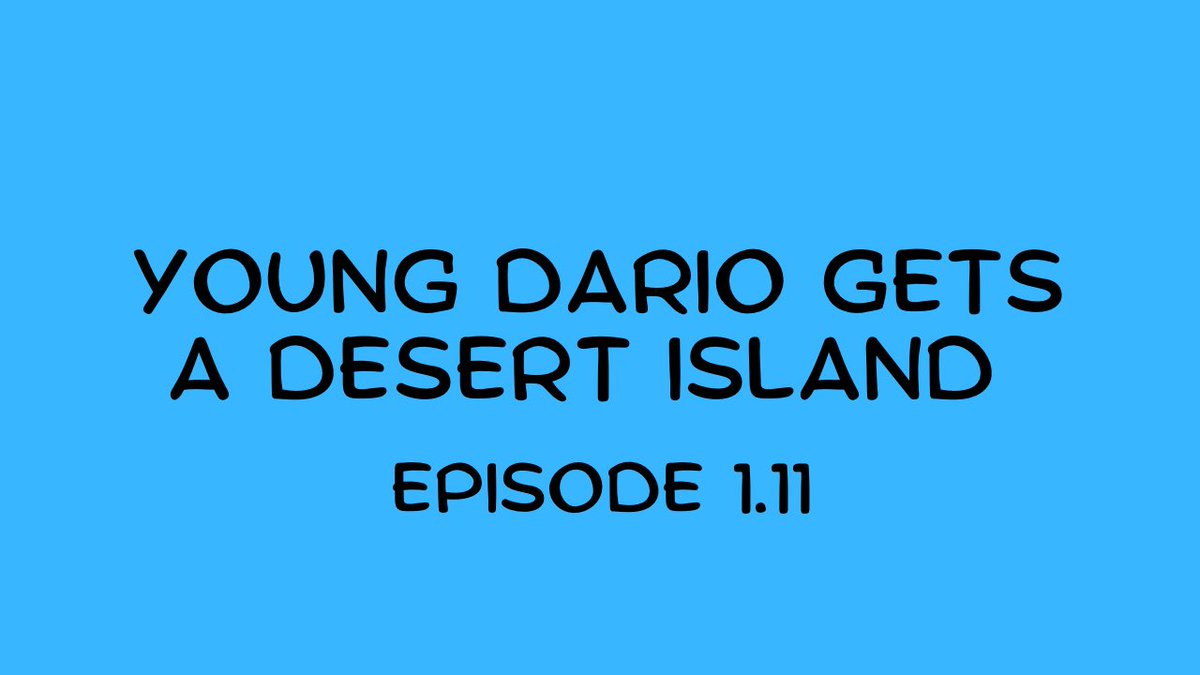 Episode 1.11 is now live! 

A young Hispanic boy, Dario, navigates life with wisdom from his Abuela in this 12-episode, Groundhog Day-style series. 

Episode 11: Dario’s dream of escape reveals deeper family roots. Watch here: youtu.be/XRFnewzSNeE?si…