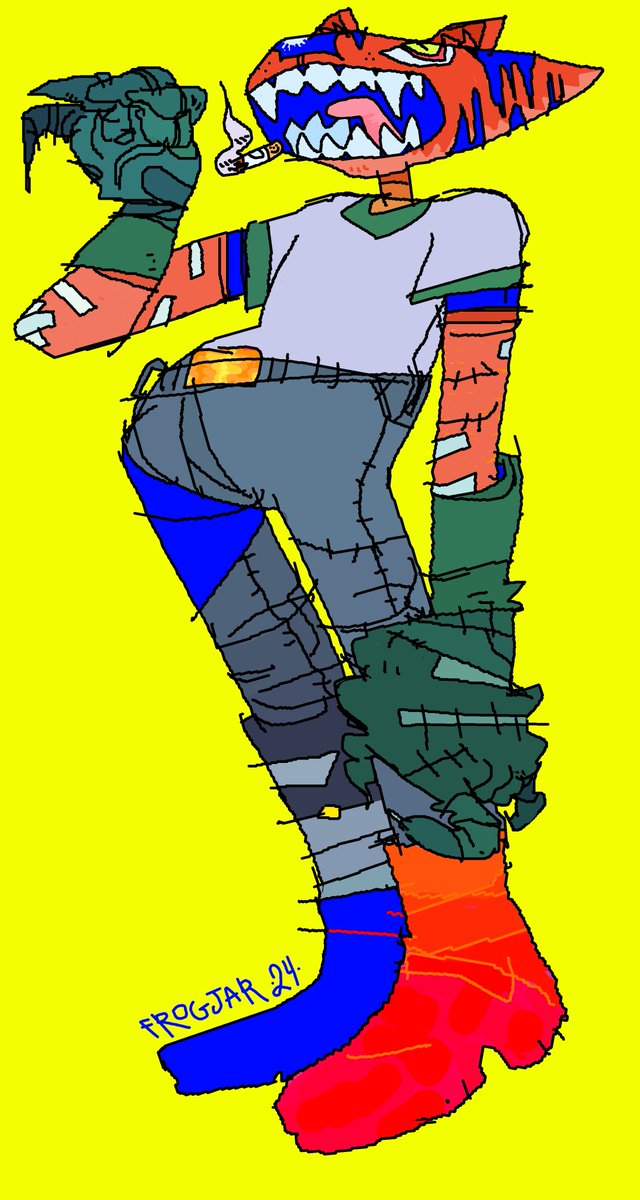 frogjarrr's tweet photo. Ripped the skin offa goblins https://t.co/Sokebmk95T