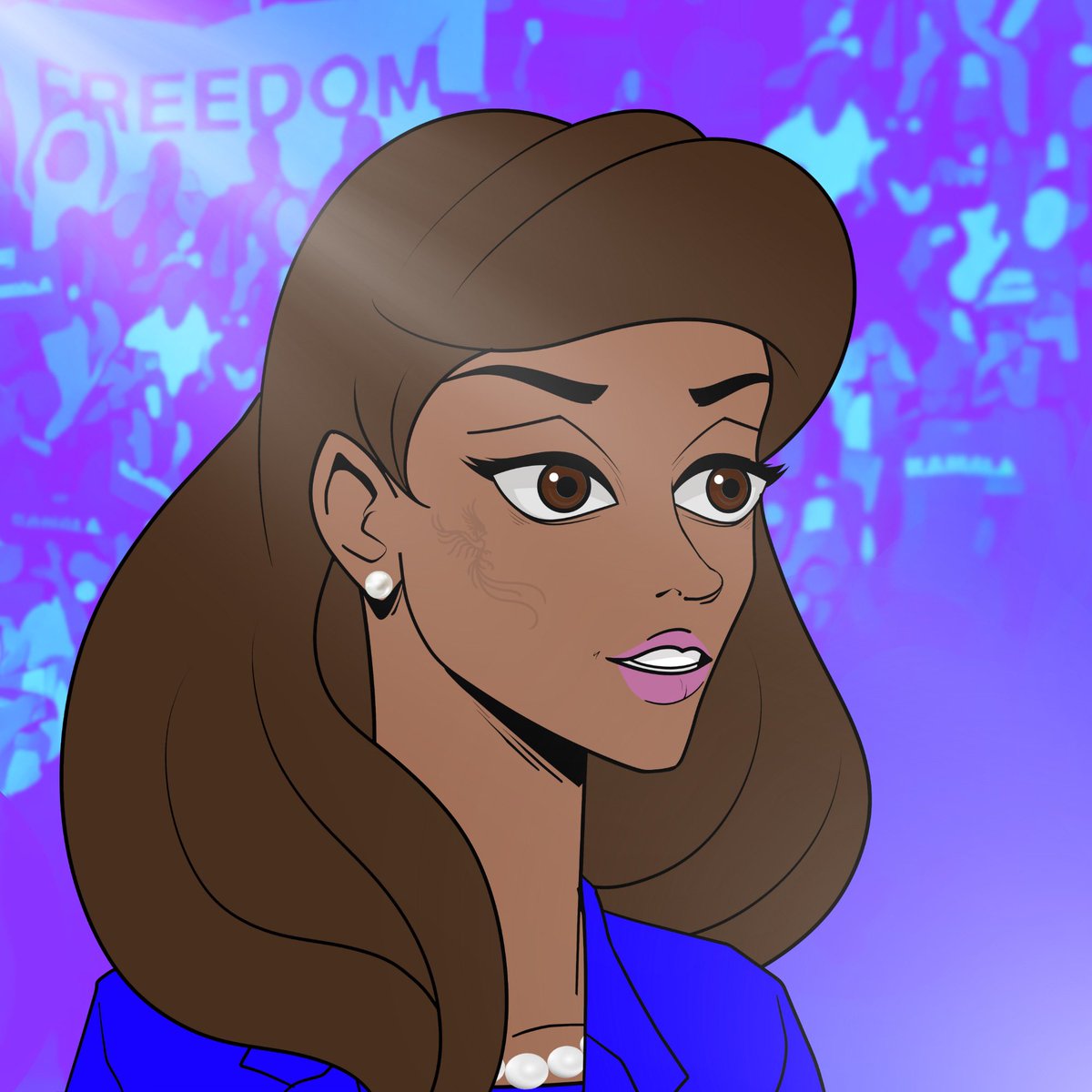 iamboredbecky's tweet photo. I’m so excited for Kamala to win so I can go back to talking about degen shit. 🦧 https://t.co/5x2B0L5YM9