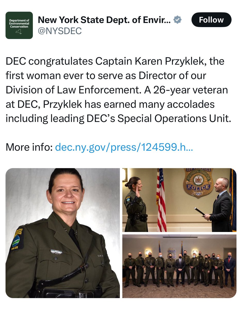 This is the Director of the New York Department of Environmental Conservation, which is responsible for murdering Peanut the Squirrel, and her name is Karen.