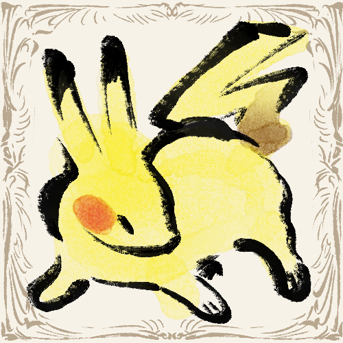 Kaoskiam's tweet image. Pichu line [redo] #pokemonfanart