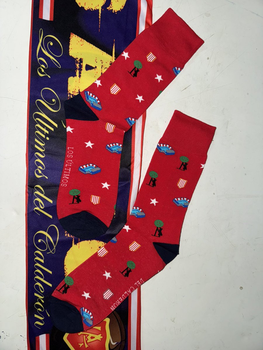 UltimosCalderon's tweet photo. PA Centenario Paiporta @Atleti han sido afectados por la Dana. Desde @UltimosCalderon queremos ayudarles con la venta de calcetines. Un regalo para nuestros peñistas, pero ellos lo necesitan mucho más. 5€ el par (rojo o azul) que irán íntegramente a nuestros hermanos de Paiporta https://t.co/JT6Xjl4rHr