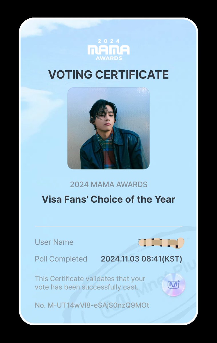 ItsCersei's tweet photo. I vote for #V at
#2024MAMAVOTE https://t.co/YtDiu69qx7
