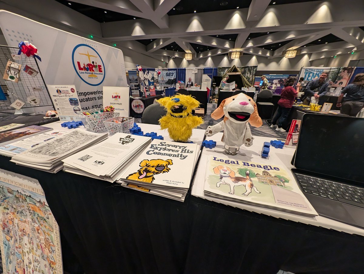 MrsC_Will's tweet image. The @Texas_LRE booth rocked it at  #TXCSS2024 Their elementary resources are 💯 plus the puppets and children&apos;s books are soooo cute! Definitely sharing this with my elementary teams!