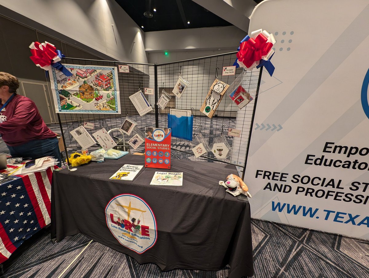 MrsC_Will's tweet image. The @Texas_LRE booth rocked it at  #TXCSS2024 Their elementary resources are 💯 plus the puppets and children&apos;s books are soooo cute! Definitely sharing this with my elementary teams!