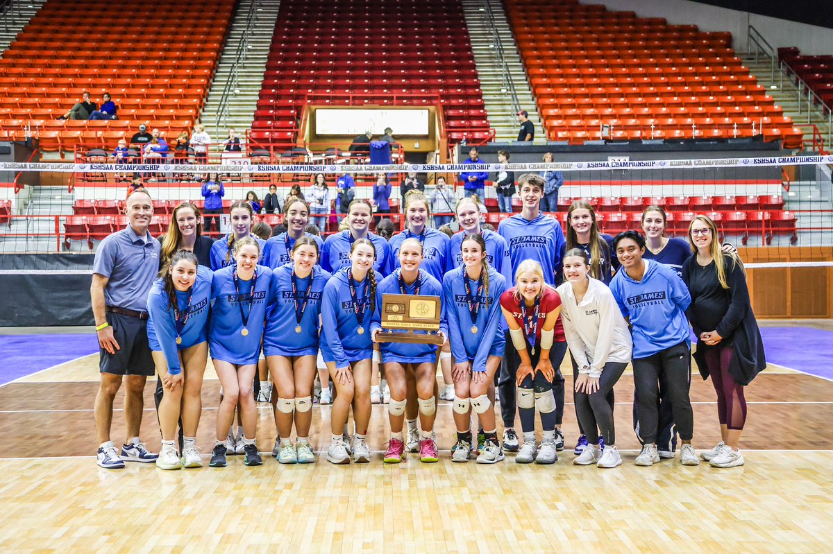 St. James Thunder Athletics & Activities (@sja_gameday) on Twitter photo Volleyball finishes 3rd at State today! Great work ladies!⚡️
#GoThunder x <a href="/sjavball/">St. James Academy Volleyball</a> Volleyball finishes 3rd at State today! Great work ladies!⚡️
#GoThunder x <a href="/sjavball/">St. James Academy Volleyball</a>