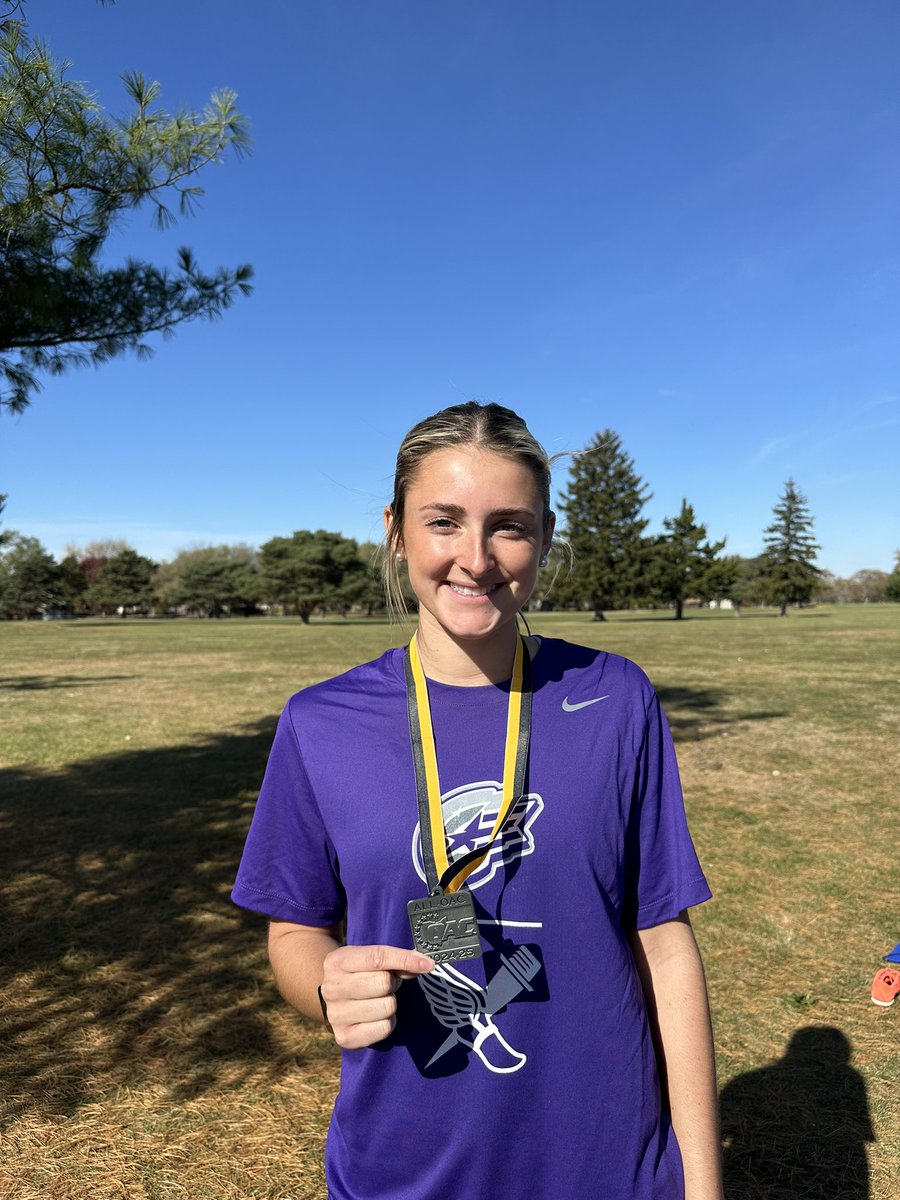 Ian Kellogg (@1kellogg) on Twitter photo 16th place for Grace!
ALL-OAC 🏅
22:42 - 4th fastest time in school history
25:12 —> 23:50 —> 22:42 in her three 6ks this year 👏🏼 regionals up next <a href="/CapXCTF/">Capital XC/TF</a> 16th place for Grace!
ALL-OAC 🏅
22:42 - 4th fastest time in school history
25:12 —> 23:50 —> 22:42 in her three 6ks this year 👏🏼 regionals up next <a href="/CapXCTF/">Capital XC/TF</a>