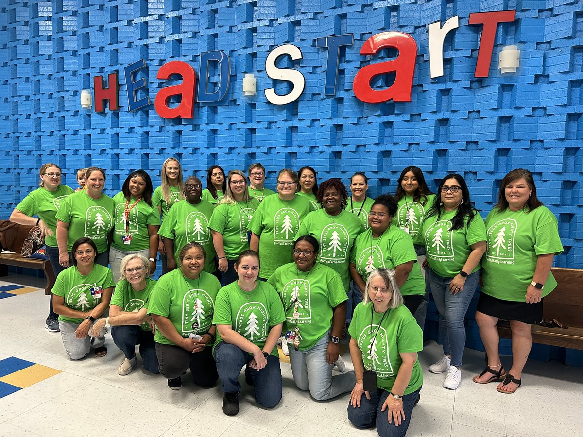 paulapbtinker's tweet photo. Support Staff, 3’s Team and 4’s Team for 24-25! “From Tiny Seeds Grow Mighty Trees!” #EarlyChildhoodMatters https://t.co/5ouvNpCNtM