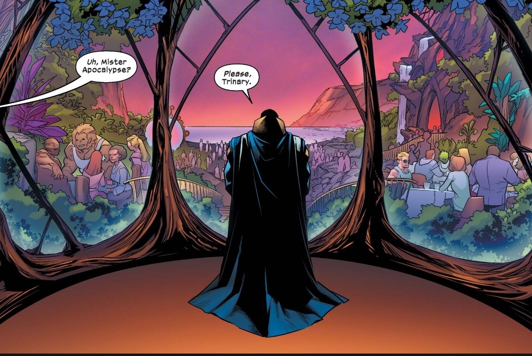casey_brinke's tweet photo. The book also does a lot of work with Otherworld. Reorganizing and reestablishing how it works and who runs it. And that starts with how it interacts with Krakoan gates.
#XMenBinge https://t.co/ImdB9W9KFZ
