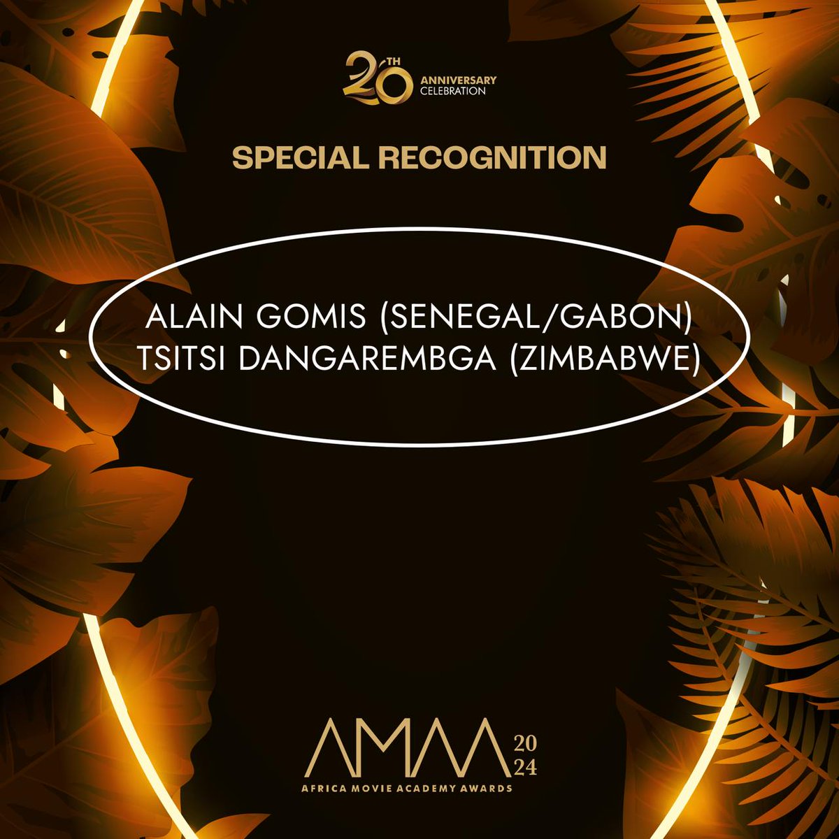 The recipients of the #20thAMAAwards Special Recognition Award

#AMAATurns20