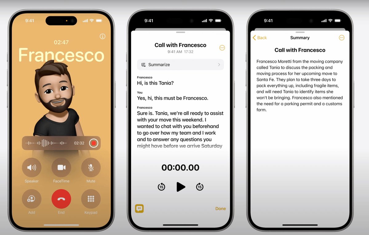 Ubermenscchh's tweet photo. 8. AI-powered Call Transcripts:

Transcribe your calls, turn them into summaries, and share them across your apps and emails https://t.co/EyHI2OcSDR