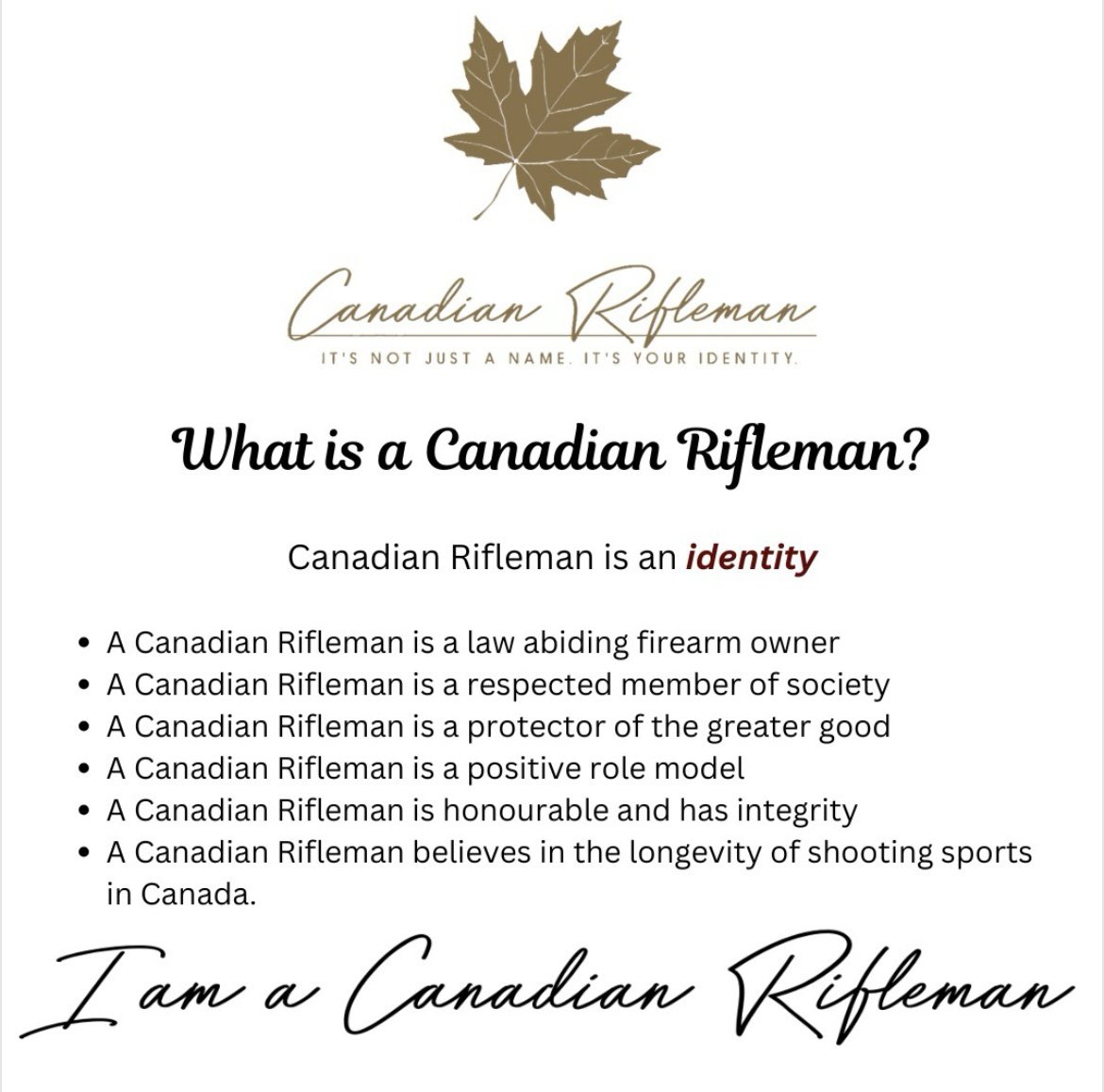 cdnriflemanco's tweet photo. Are you a Canadian Rifleman? Join us at https://t.co/7yovJlgsIv. Visit us at https://t.co/aiMcKq1vpO
#canadianrifleman #huntlife #goalberta #albertaentrepreneurs #bcentrepreneurs #lifestyle @goalbertago https://t.co/droa48OAWK