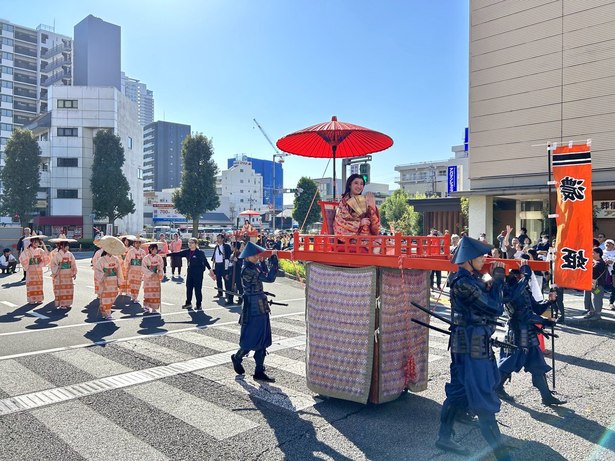 _17himi's tweet photo. ぎふ信長まつり 信長公騎馬武者行列！ https://t.co/1Awao6HKPT